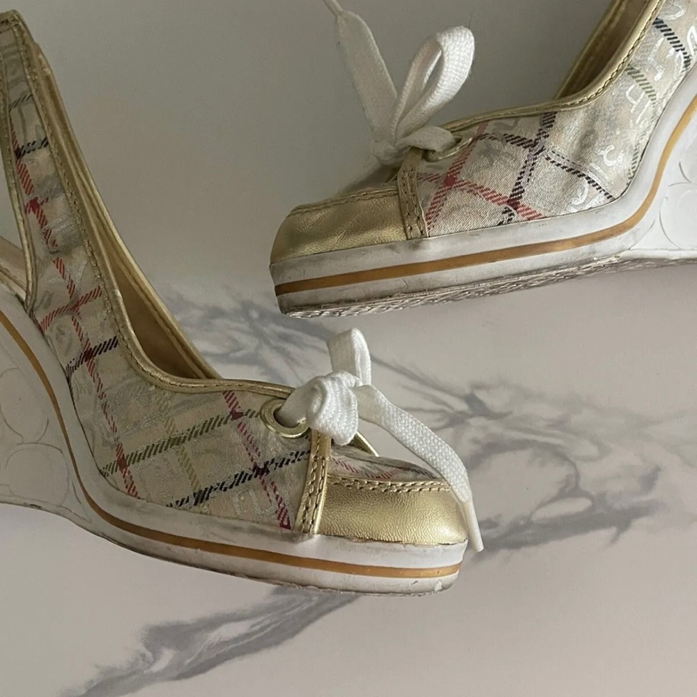 Coach wedges 7.5 - Picture 5 of 5